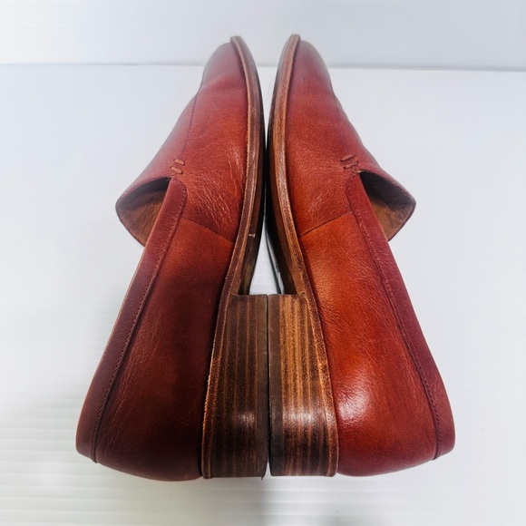 Madewell Frances Brown Leather Loafers Size 7 1/2 - Picture 11 of 14